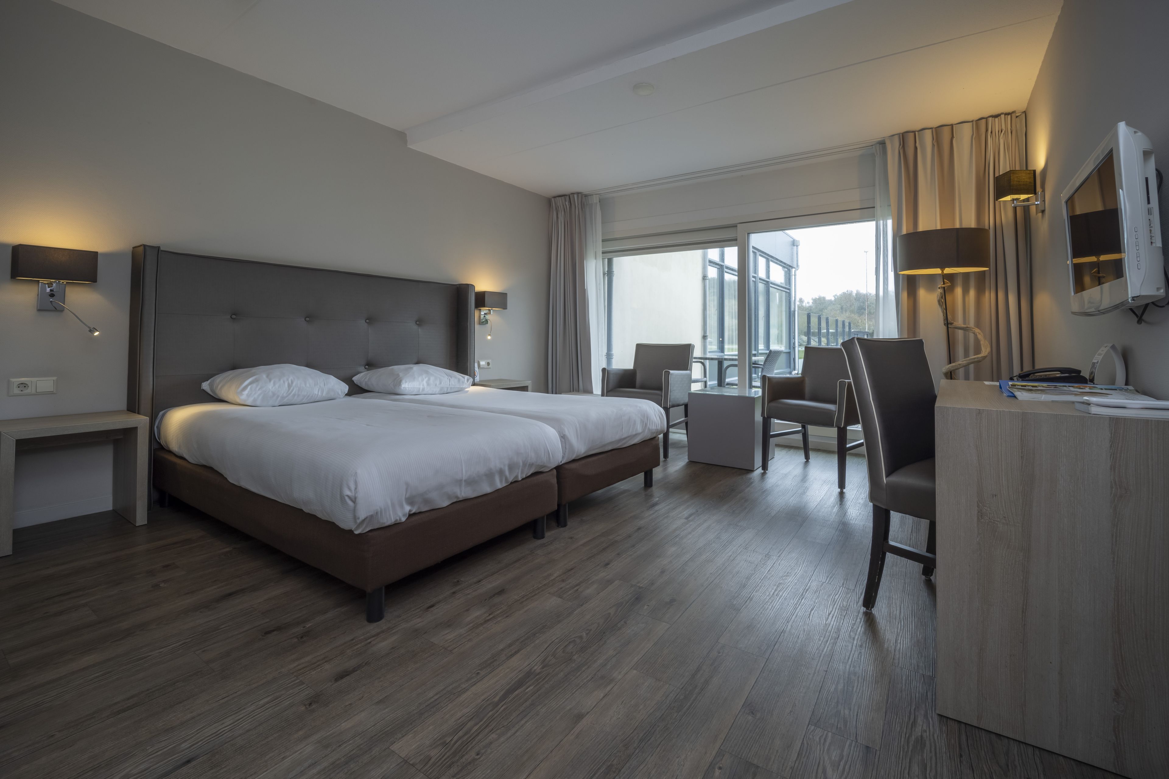 Bild von Geräumiges Komfort-Doppelzimmer mit Dünenblick