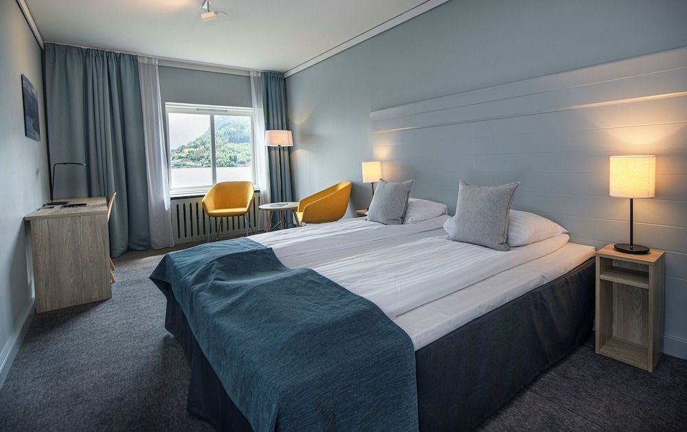 Bild von Doppel- oder Zweibettzimmer (Fjord view)