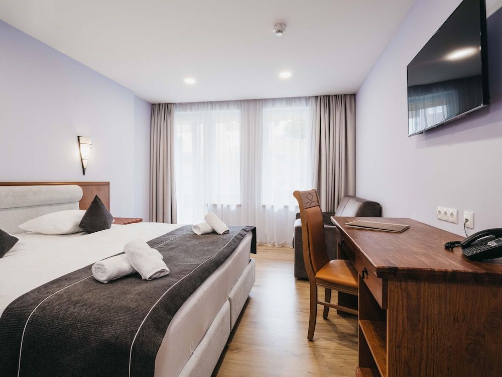 Bild von City-Doppelzimmer, 1 Schlafzimmer, Balkon, Stadtblick