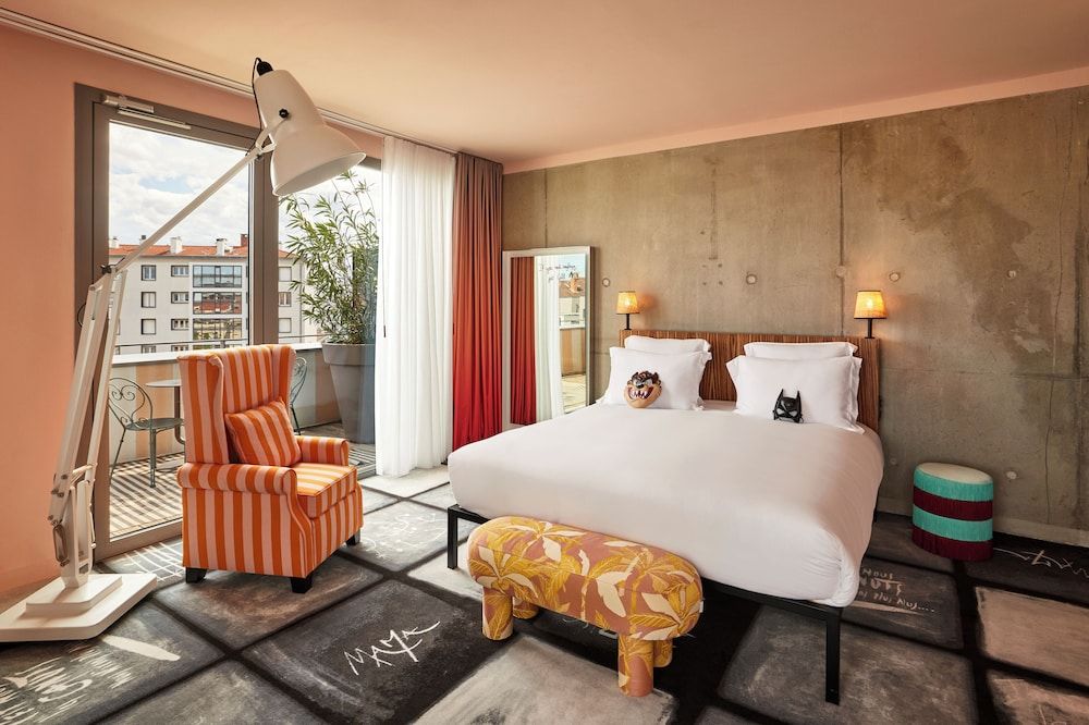 Bild von Penthouse, 1 Doppelbett