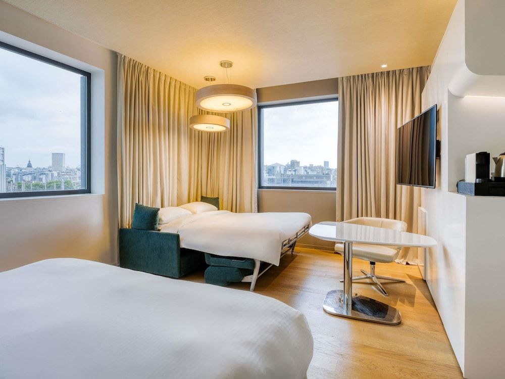Bild von Familienzimmer, 1 King-Bett und Schlafsofa, Stadtblick