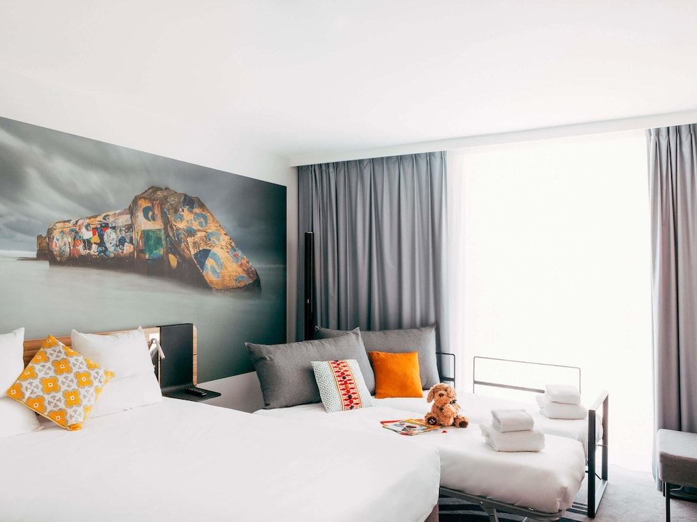 Bild von Familien-Zweibettzimmer, 1 Doppelbett und Schlafsofa