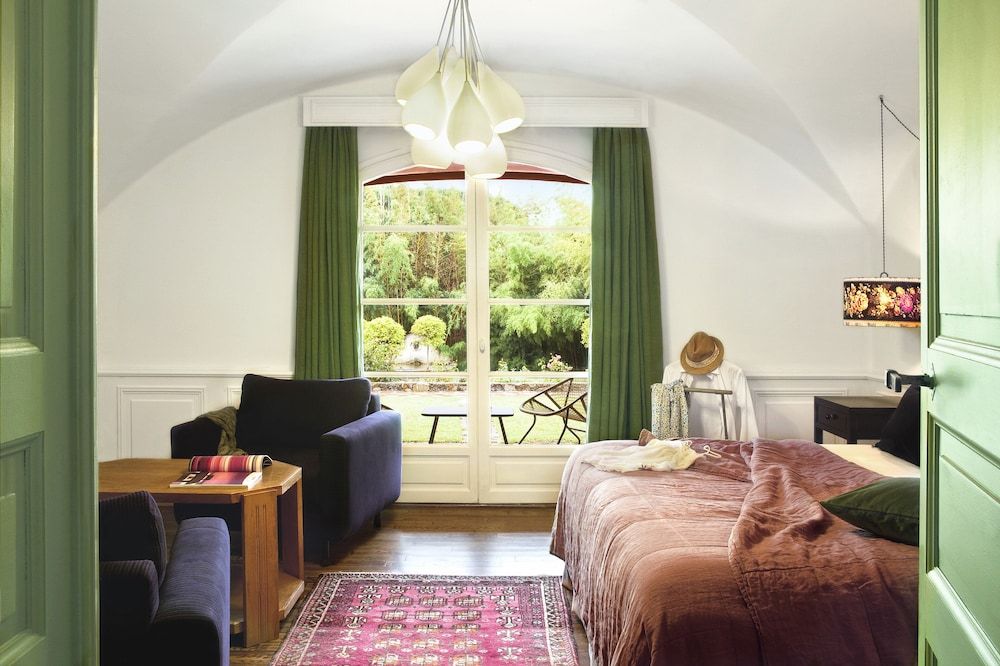 Bild von Classic-Suite, 1 Doppelbett, Bergblick, zum Garten hin