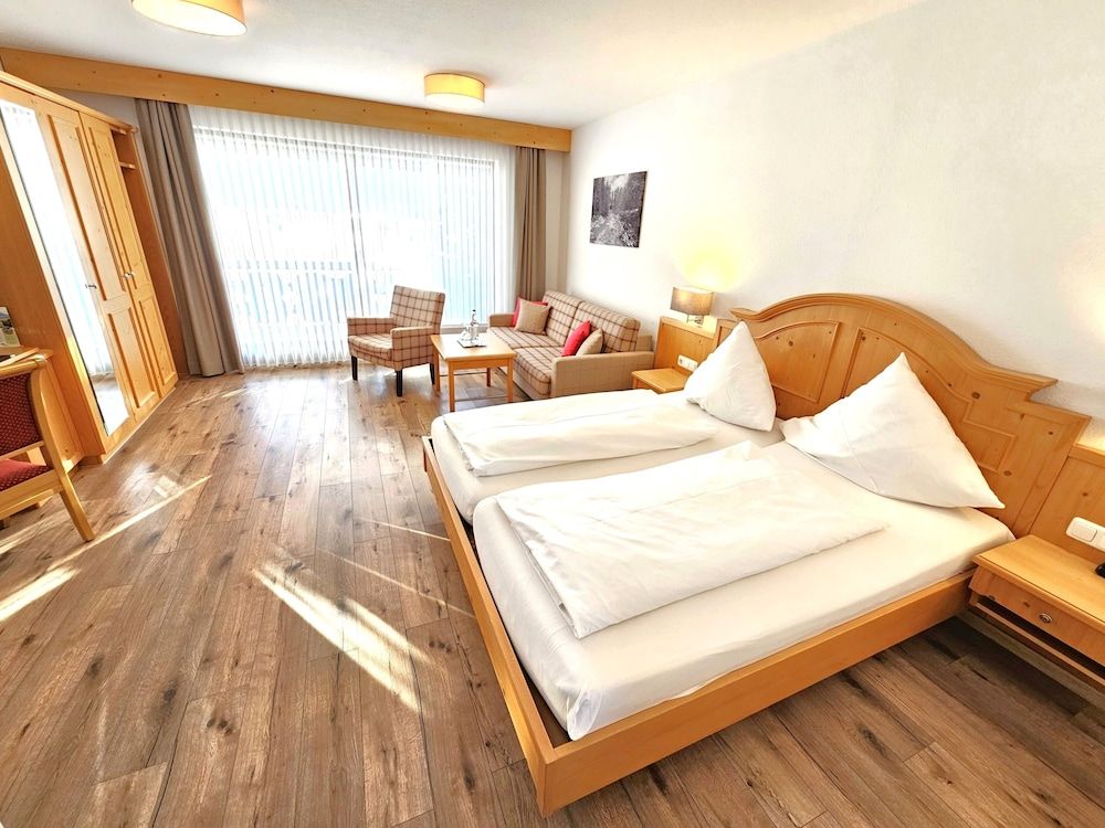 Bild von Comfort-Vierbettzimmer, Balkon, Bergblick