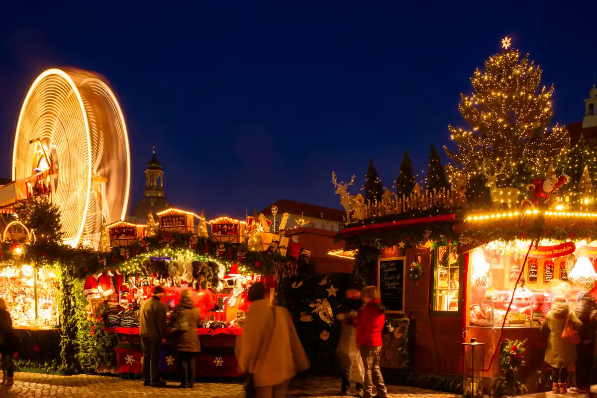 Weihnachtsmarkt in Belgien