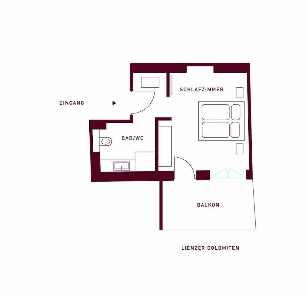 Bild von Comfort-Apartment, 1 Doppelbett und Schlafsofa