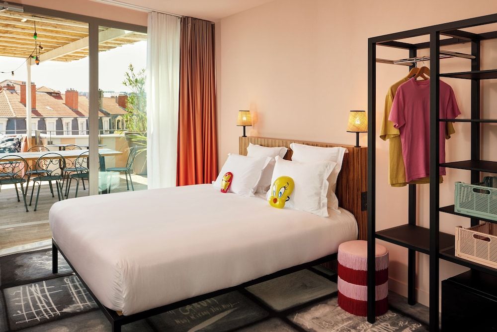 Bild von Zimmer, 1 Doppelbett, Terrasse (XL Mama)
