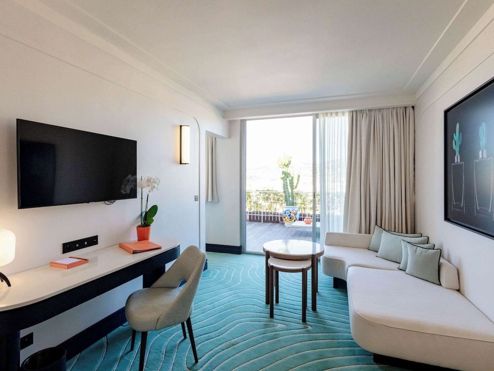 Bild von Suite, 1 Doppelbett und Schlafsofa, Terrasse, Stadtblick