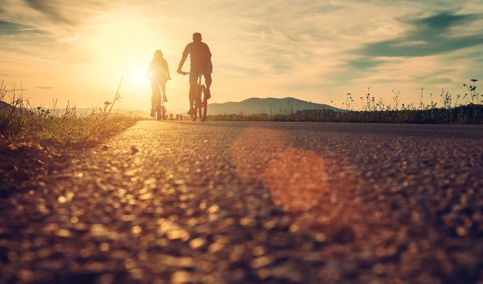 Auf Entdeckungstour mit dem Fahrrad