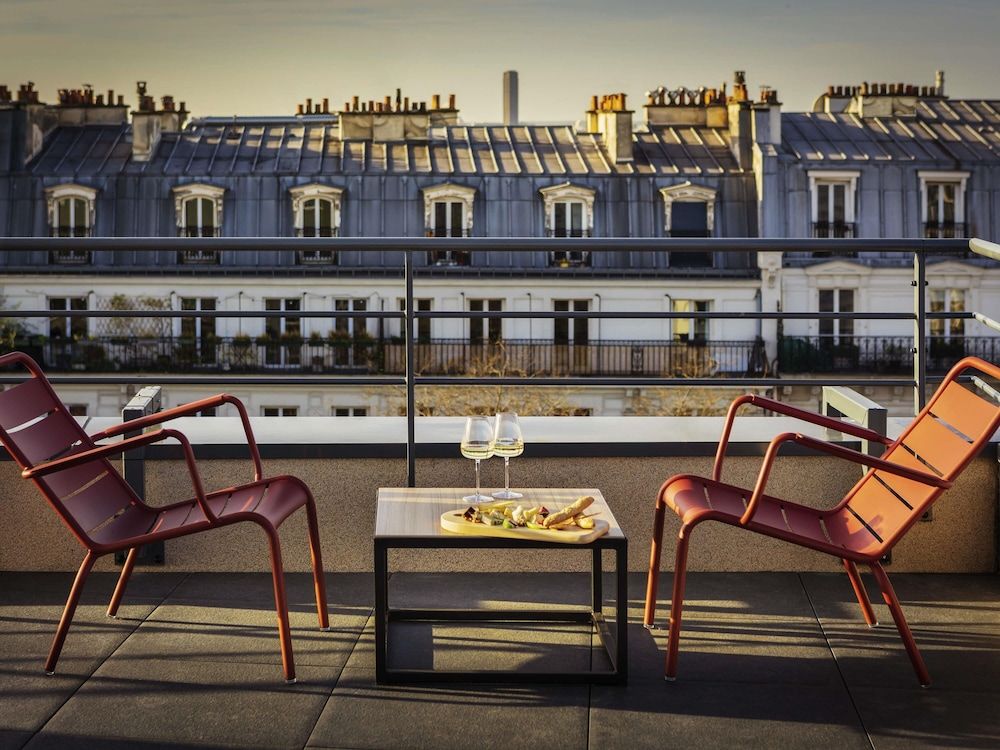 Bild von Superior-Zimmer, 1 Doppelbett, Balkon (Paris rooftops view)