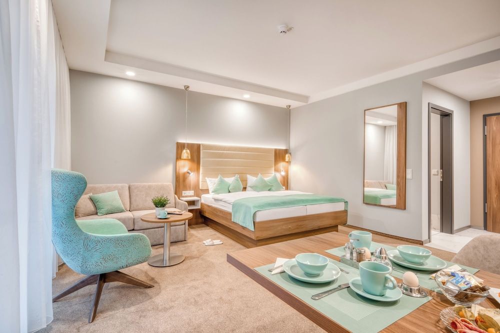 Bild von Deluxe-Doppelzimmer, 1 King-Bett und Schlafsofa, Nichtraucher, Balkon