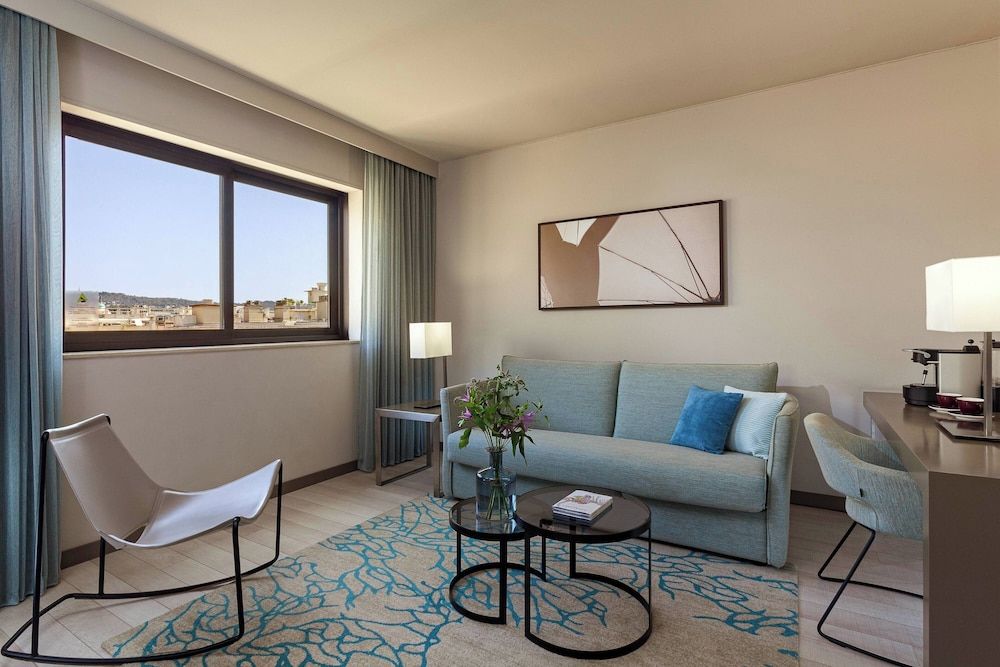 Bild von Junior-Suite, 1 King-Bett und Schlafsofa, Stadtblick