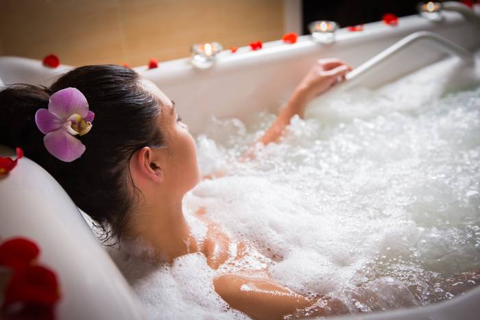 Hotel mit Whirlpool im Zimmer